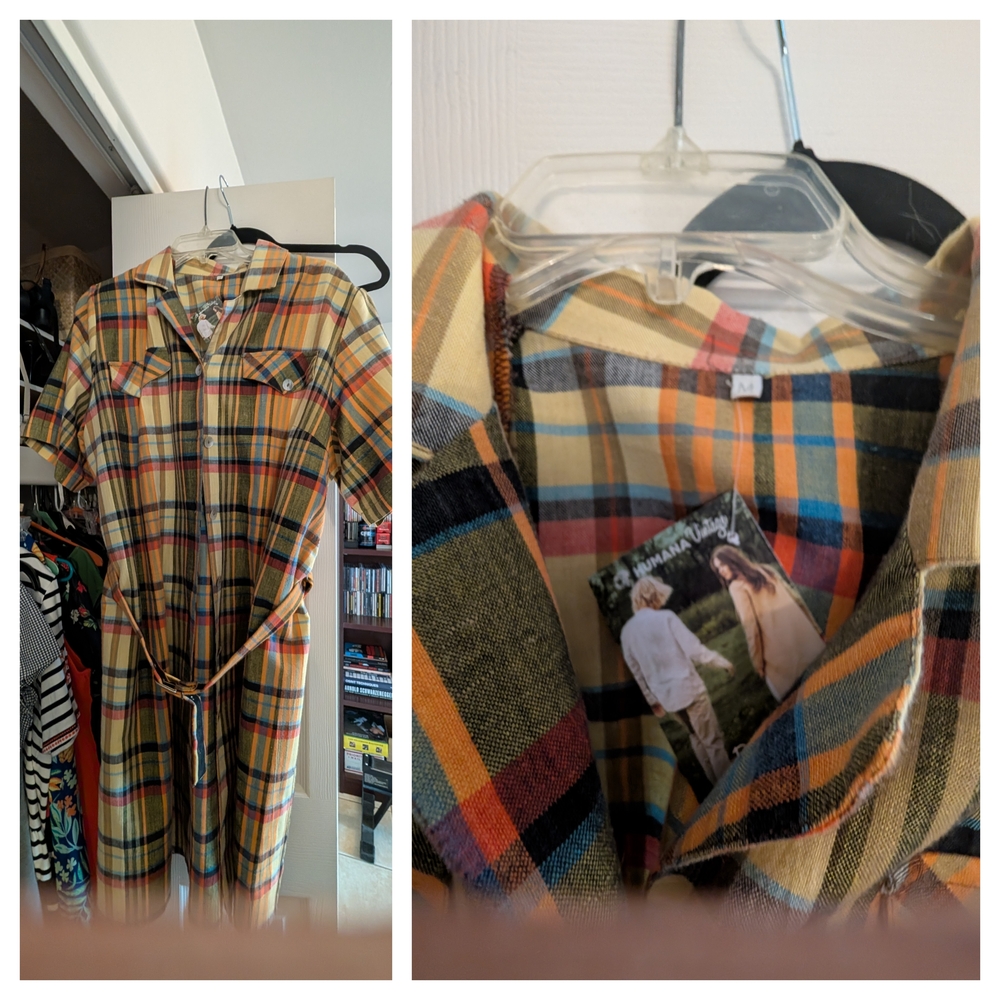 Vintage Dress with Belt